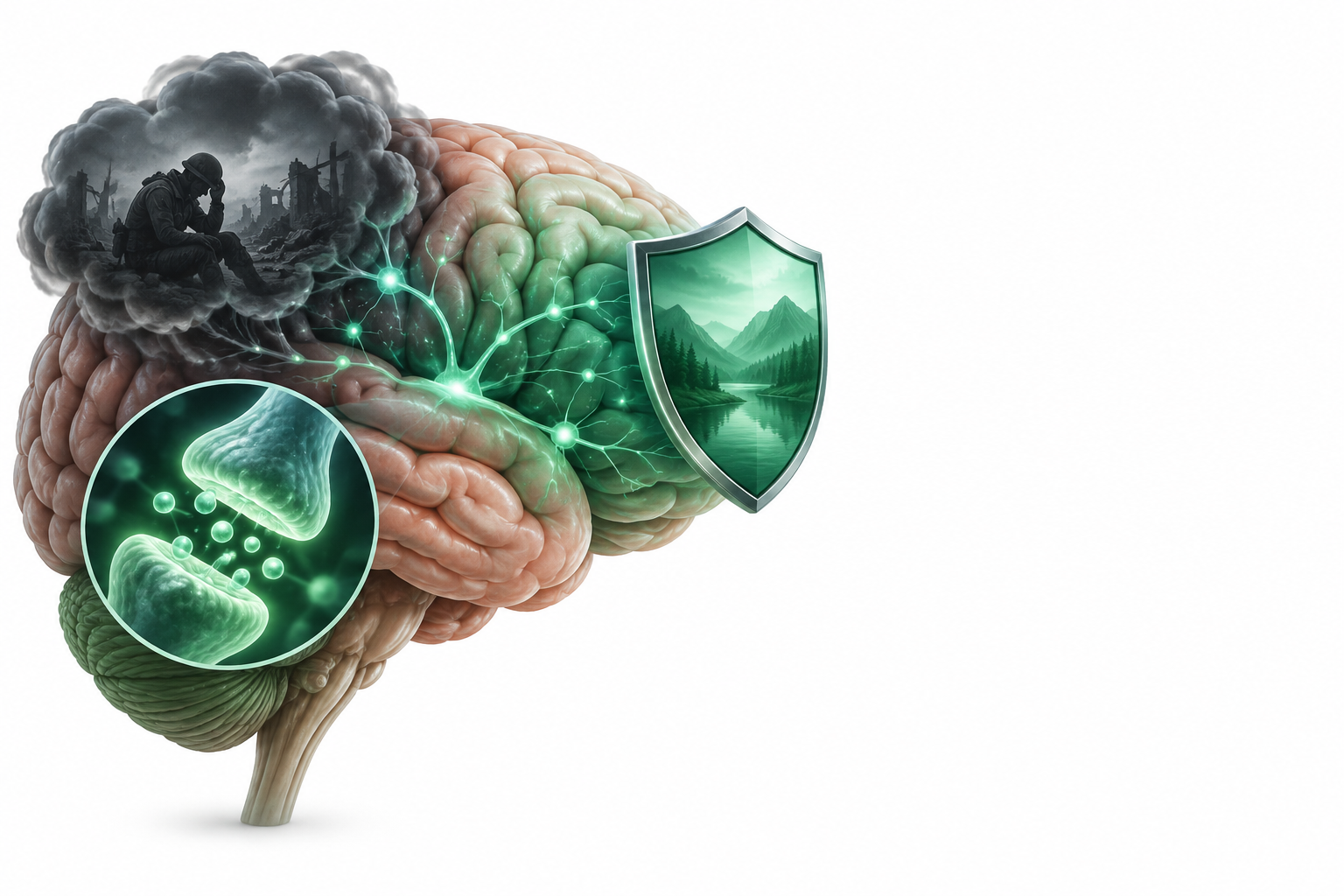 سيرترالين | Sertraline — رسم توضيحي لفئة اضطراب الكرب التالي للرضح