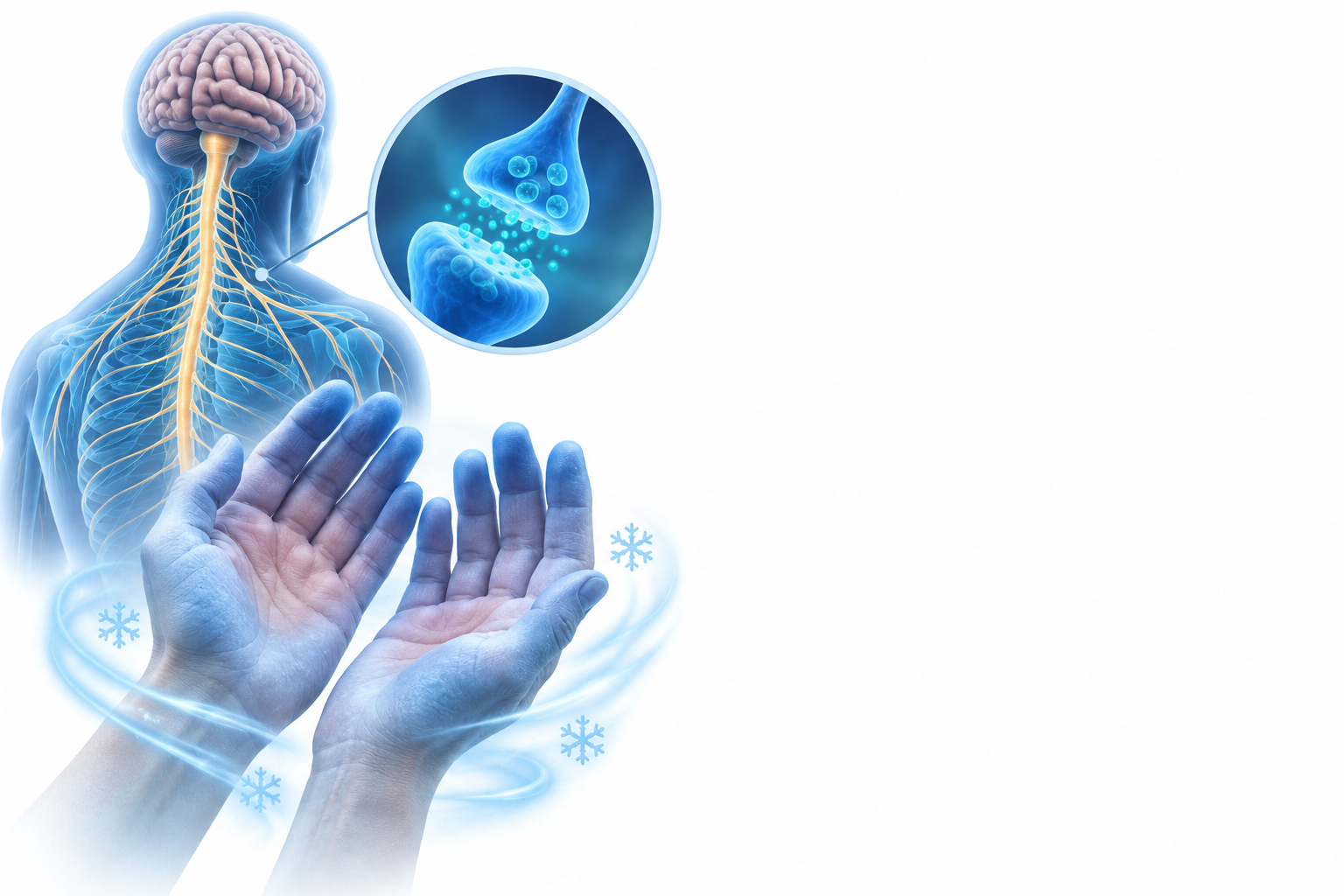 جابابينتين | Gabapentin — رسم توضيحي لفئة برودة اليدين
