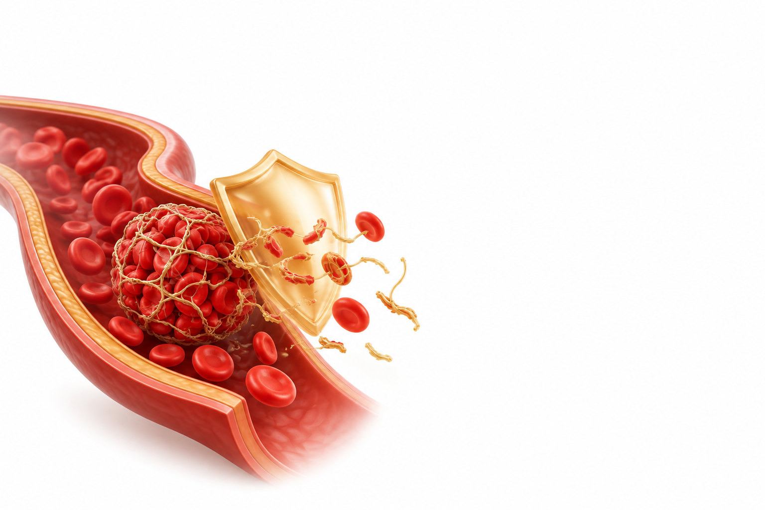 مضاد الثرومبين المؤتلف | Antithrombin Recombinant — رسم توضيحي لفئة جلطة