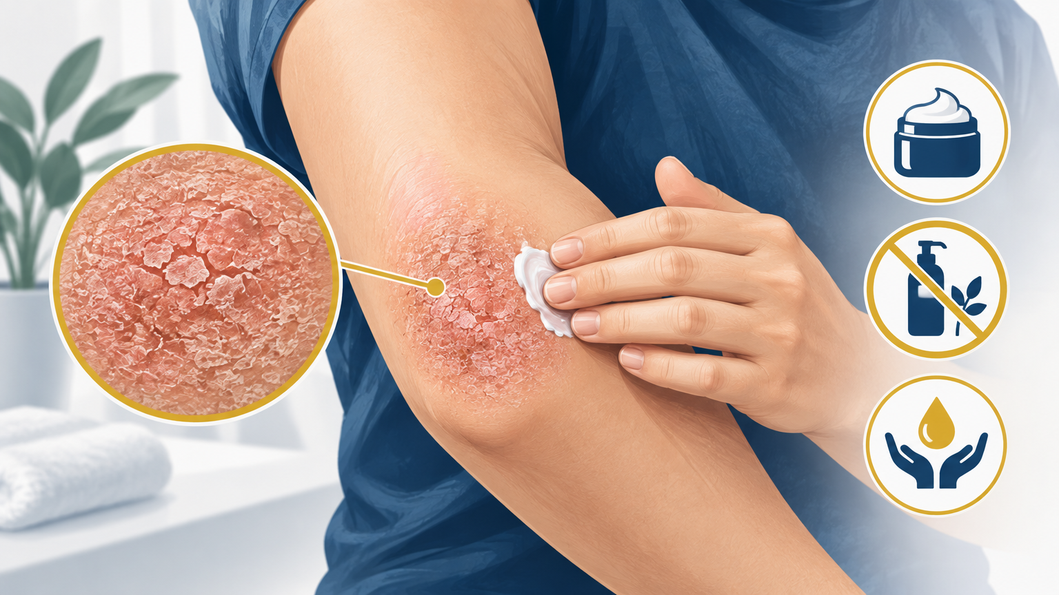 صورة توضيحية عن الاكزيما | Eczema — الجلدية والتجميل | فارماستان