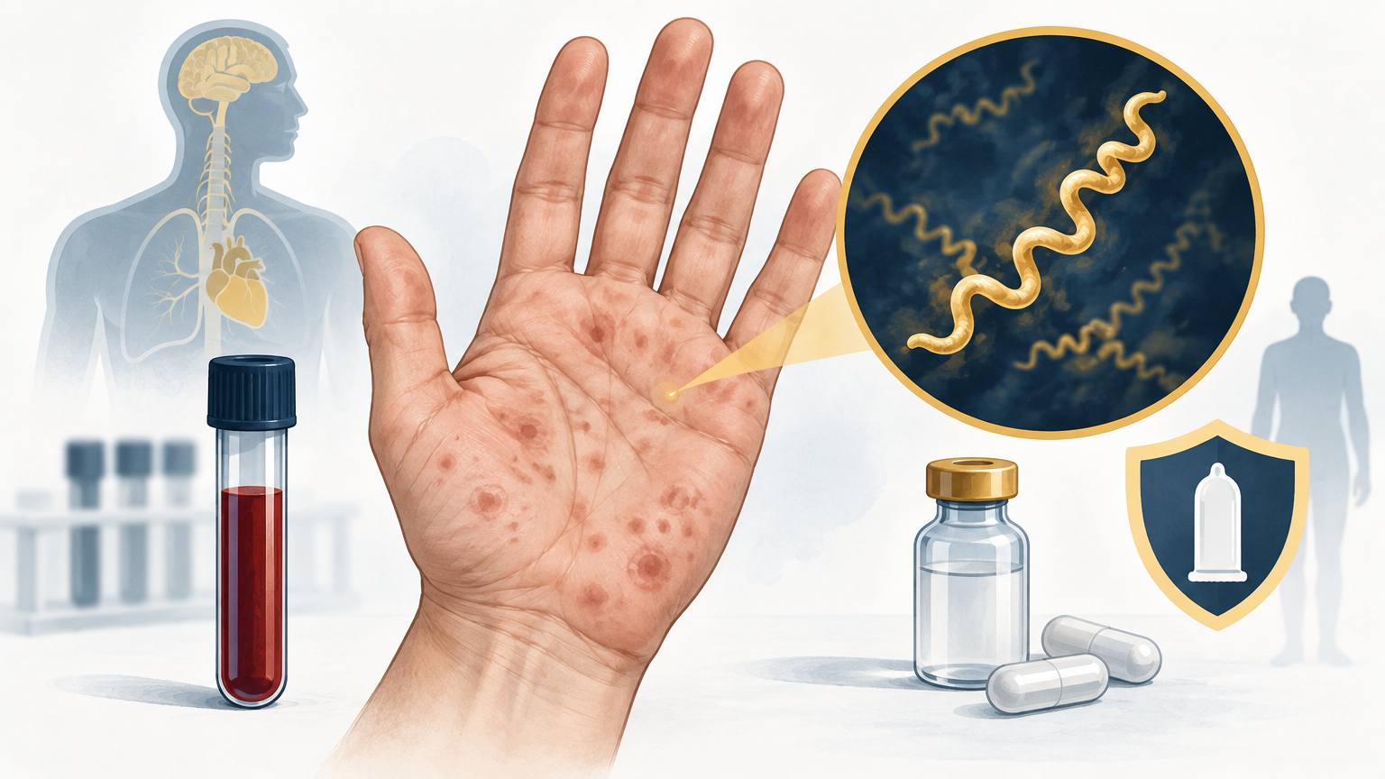 صورة توضيحية عن الزهري | Syphilis — الأمراض المعدية | فارماستان