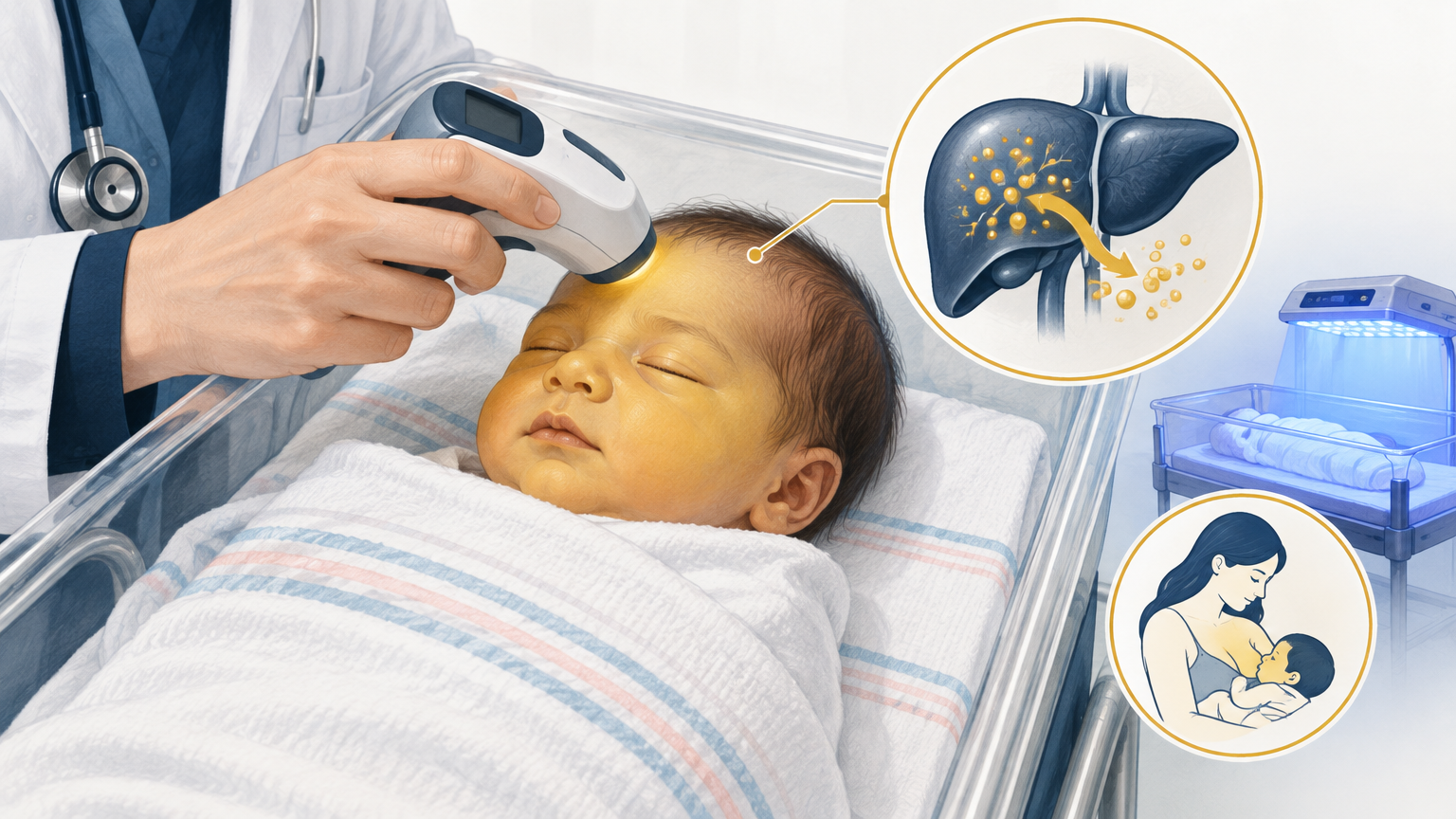 صورة توضيحية عن الصفار عند المواليد او يرقان الرضع | Newborn jaundice — الأطفال والرضع | فارماستان