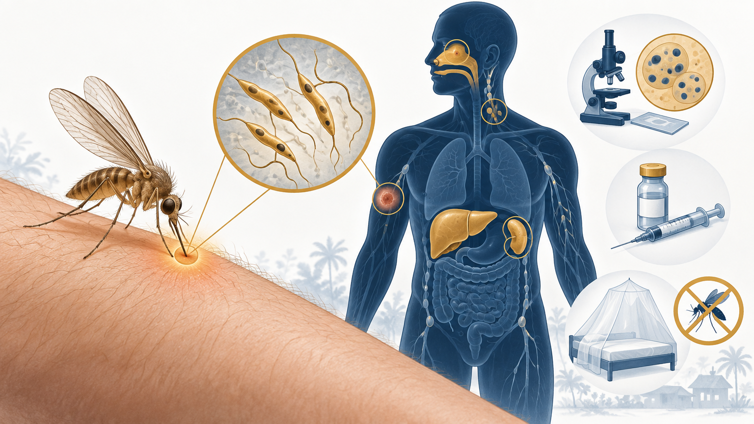 صورة توضيحية عن اللشمانيا | Leishmaniasis — الأمراض المعدية | فارماستان