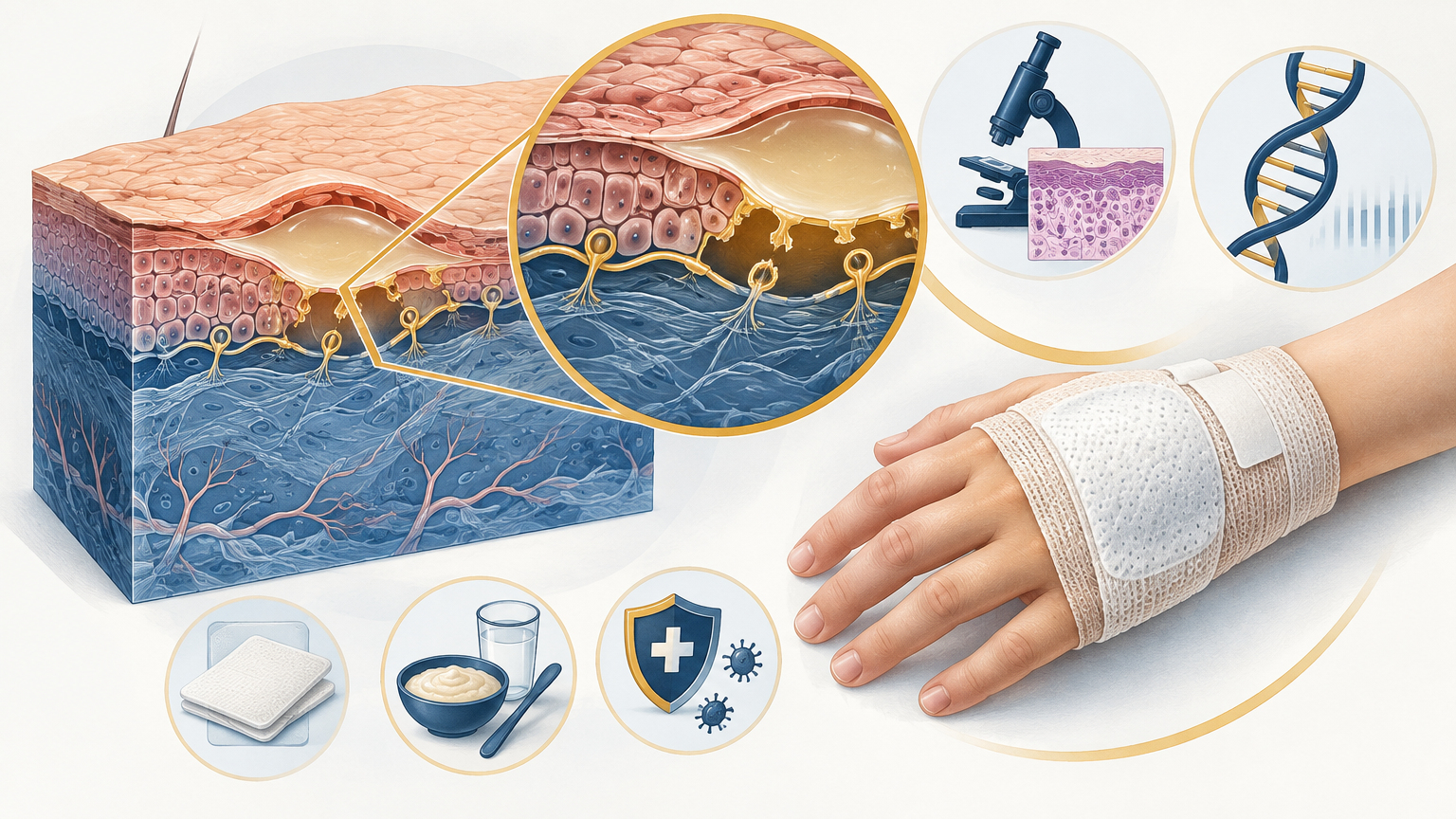 صورة توضيحية عن انحلال البشرة الفقاعي | Epidermolysis bullosa — الجلدية والتجميل | فارماستان
