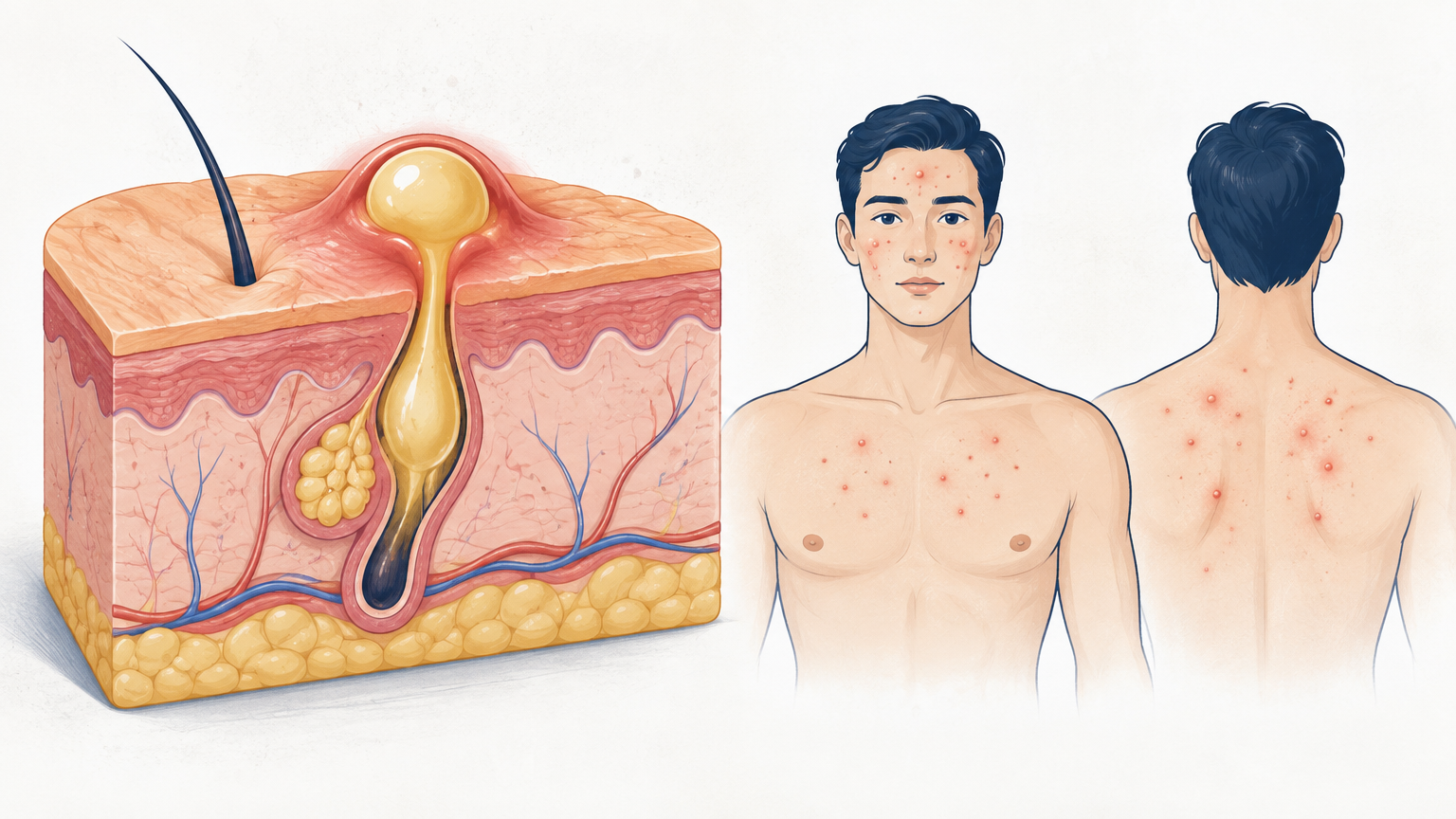 صورة توضيحية عن تبثر | Pustulation — الجلدية والتجميل | فارماستان