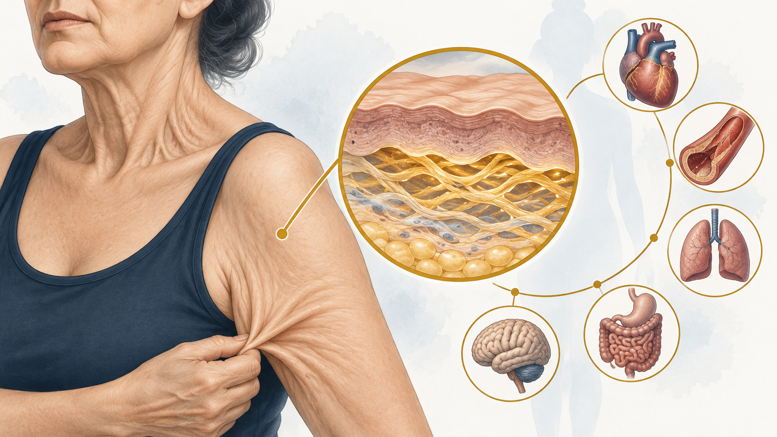 صورة توضيحية عن تهدل الجلد | Dermatolysis — الجلدية والتجميل | فارماستان
