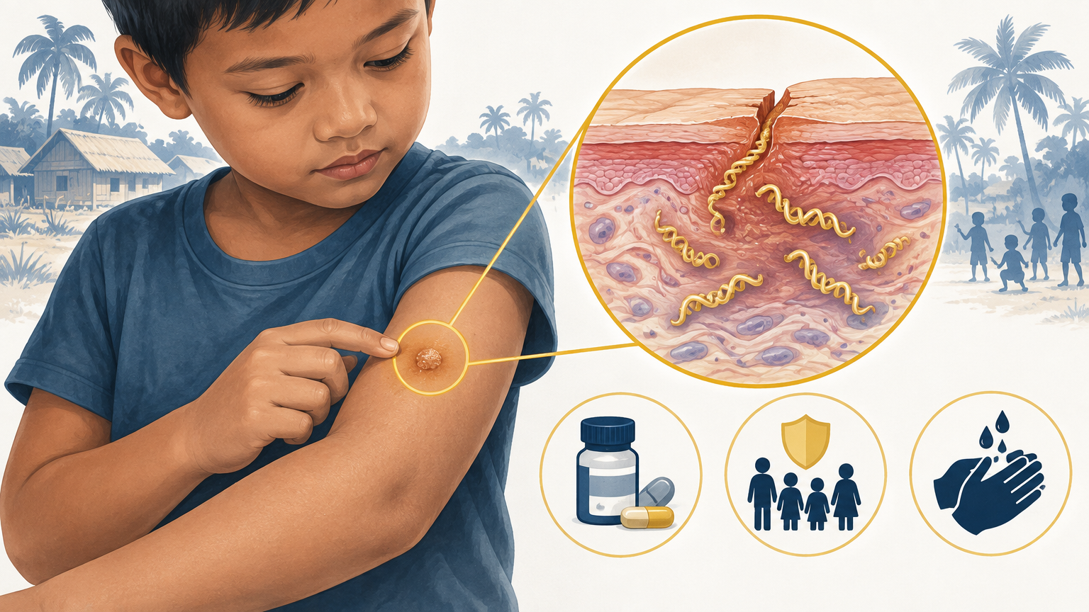 صورة توضيحية عن داء اللولبيات | Treponematosis — الأمراض المعدية | فارماستان