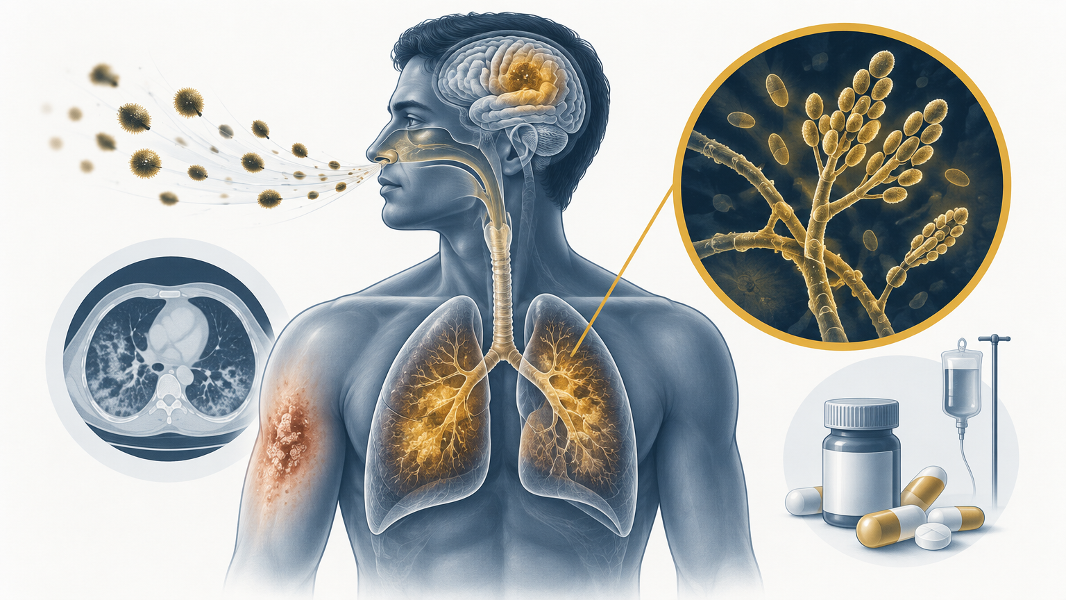 صورة توضيحية عن داء المبغثرات | Cladosporiosis — الأمراض المعدية | فارماستان