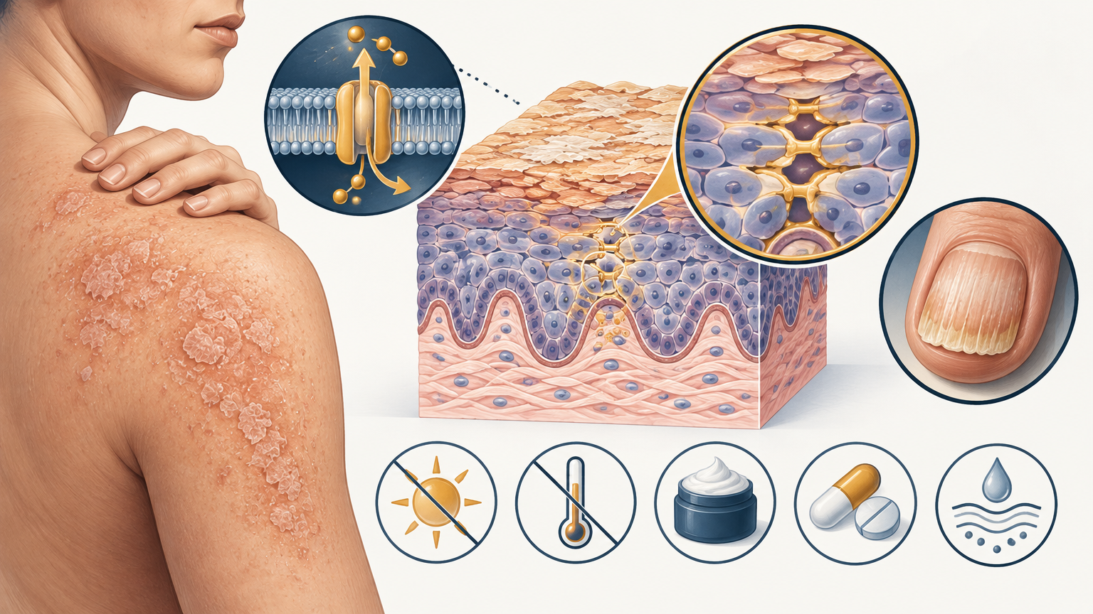 صورة توضيحية عن داء دارييه | Darier’s disease — الجلدية والتجميل | فارماستان
