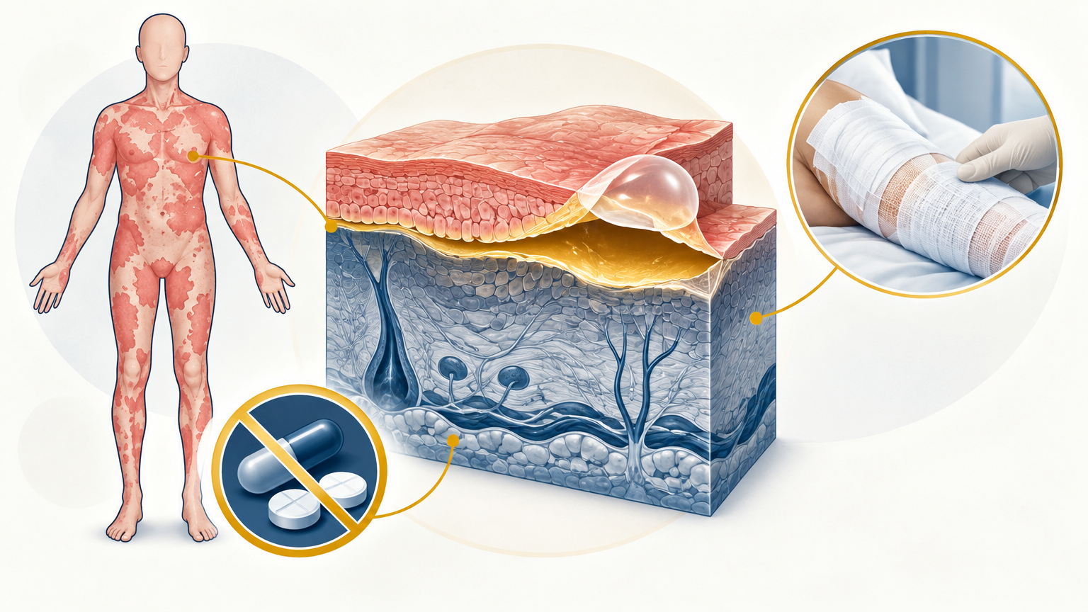 صورة توضيحية عن داء لايل | Lyell’s disease — الجلدية والتجميل | فارماستان