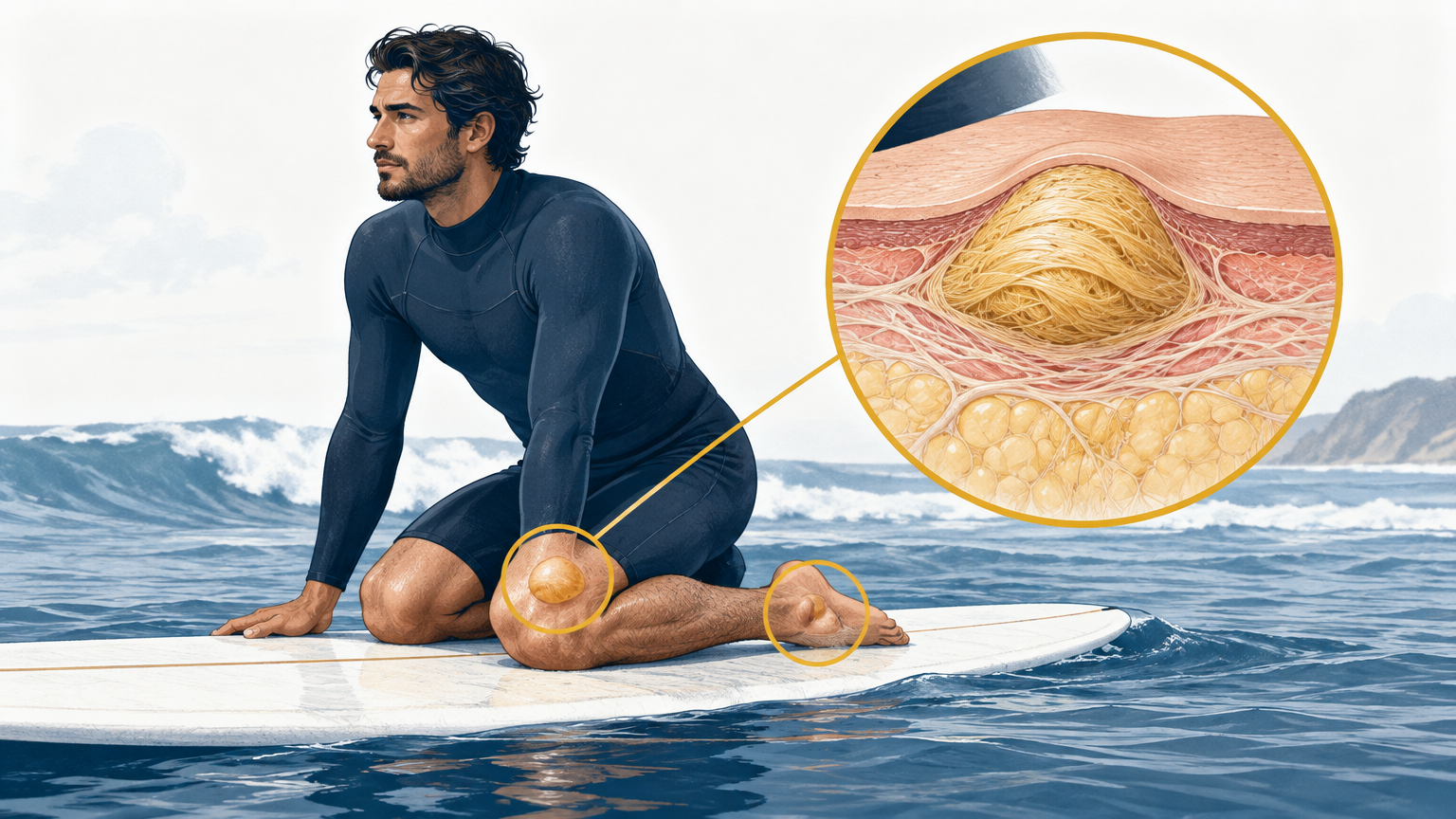 صورة توضيحية عن عقد السرافين | Surfers’ knots — الجلدية والتجميل | فارماستان