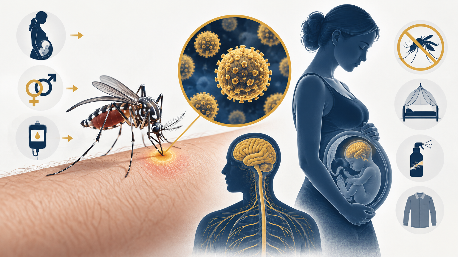 صورة توضيحية عن فيروس زيكا | Zika virus — الأمراض المعدية | فارماستان
