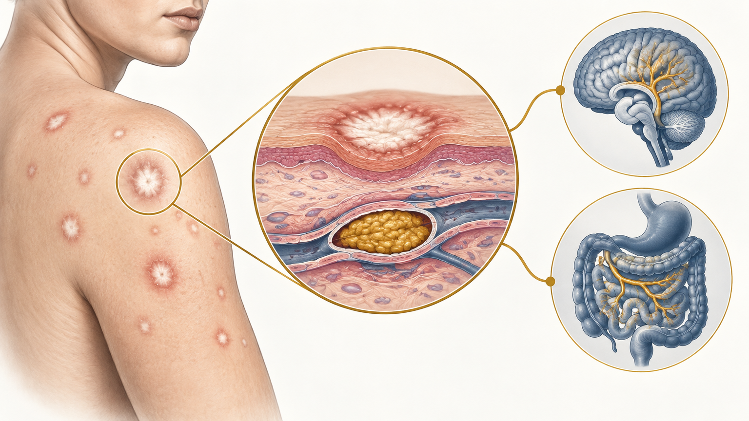صورة توضيحية عن مرض ديغوس | Degos Disease — الأمراض النادرة | فارماستان
