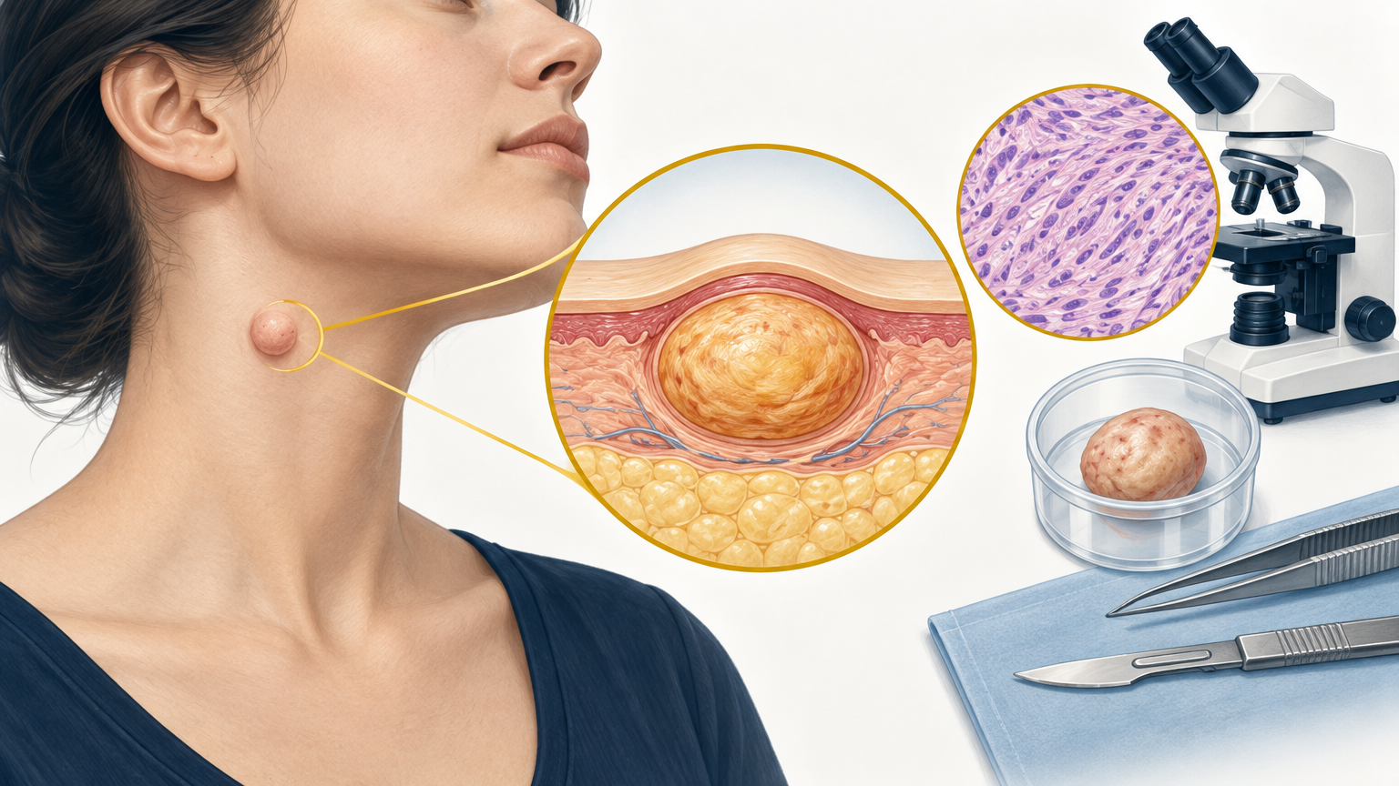 صورة توضيحية عن ورم الحاجز العصبي | Neurothekeoma — الأورام و السرطان | فارماستان