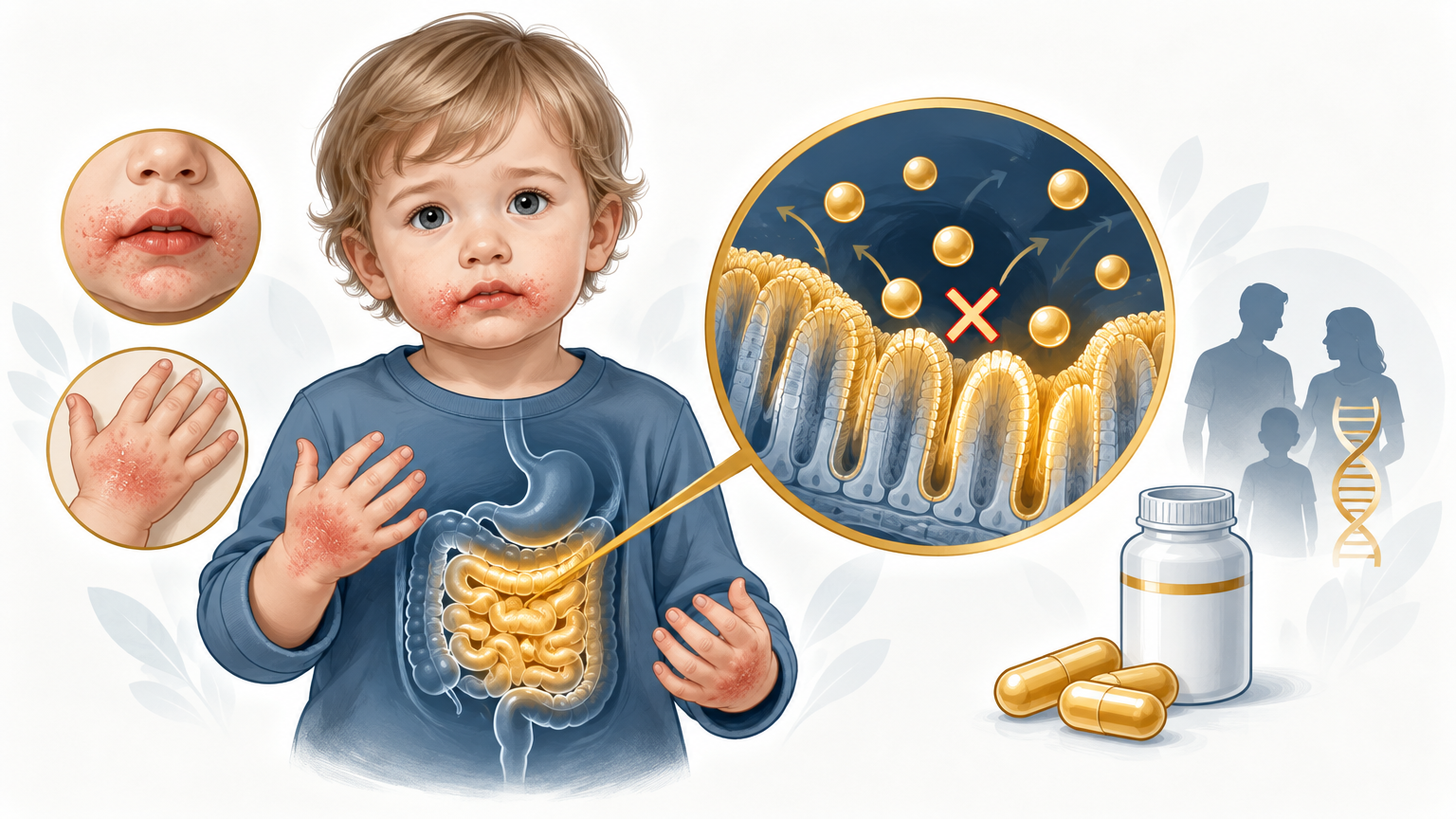 صورة توضيحية عن Acrodermatitis Enteropathica | التهاب الجلد التقرحي المعوي — الجهاز الهضمى والسكري | فارماستان