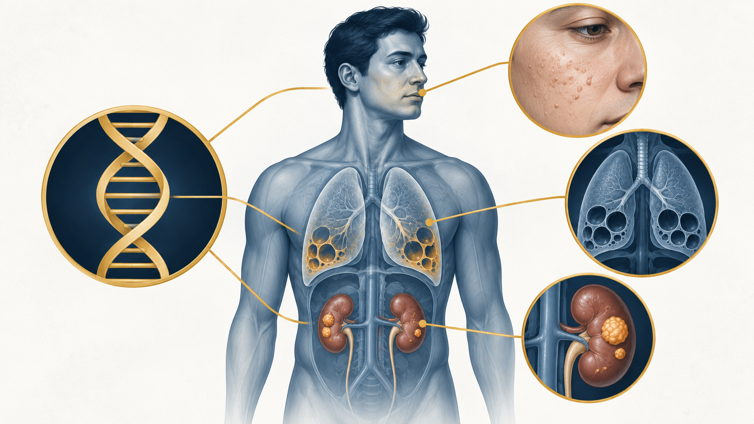 صورة توضيحية عن Birt-Hogg-Dubé syndrome | متلازمة بيرت-هوغ-دوبيه — الأمراض النادرة | فارماستان