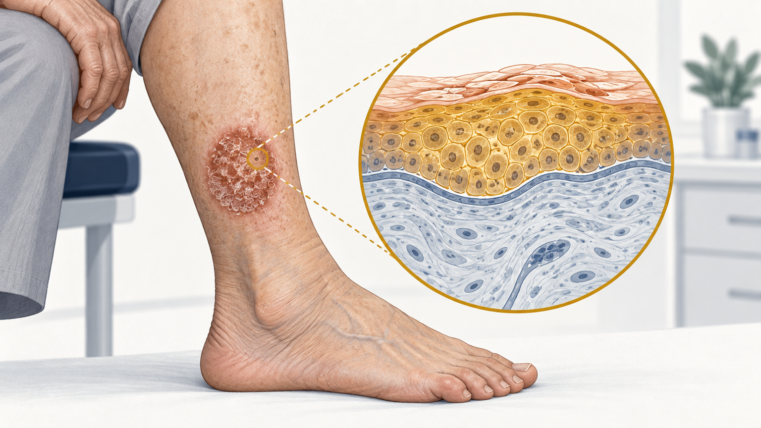 صورة توضيحية عن Bowen’s disease | داء بوين — الجلدية والتجميل | فارماستان