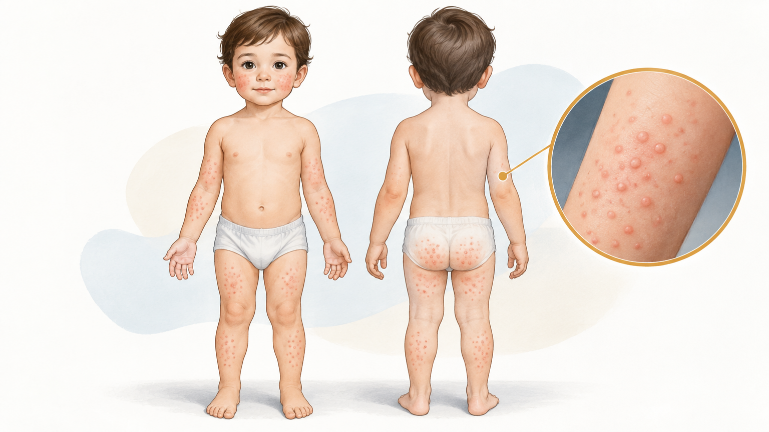 صورة توضيحية عن Gianotti-Crosti Syndrome | متلازمة جيانوتي-كروستي — الجلدية والتجميل | فارماستان