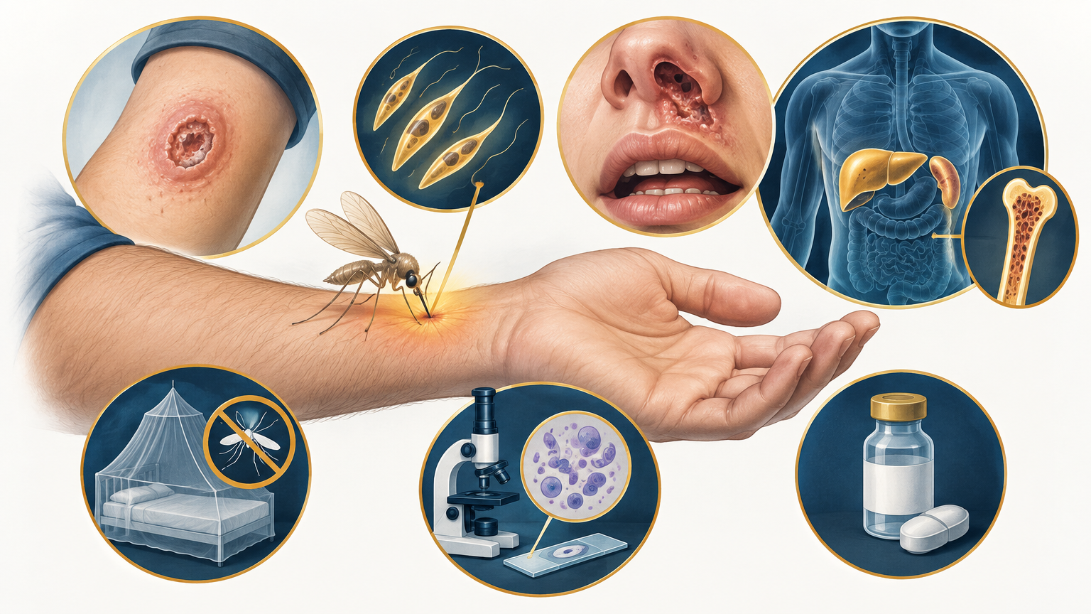 صورة توضيحية عن Leishmaniasis | داء الليشمانيات — الأمراض المعدية | فارماستان