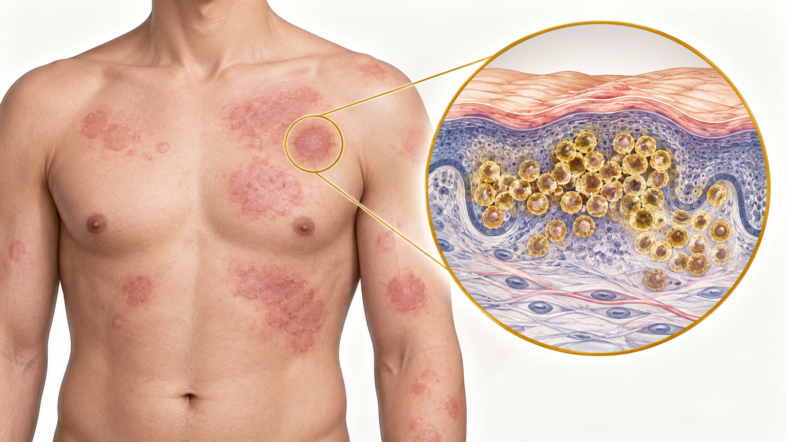 صورة توضيحية عن Mycosis Fungoides | الفطار الفطري — الأورام و السرطان | فارماستان