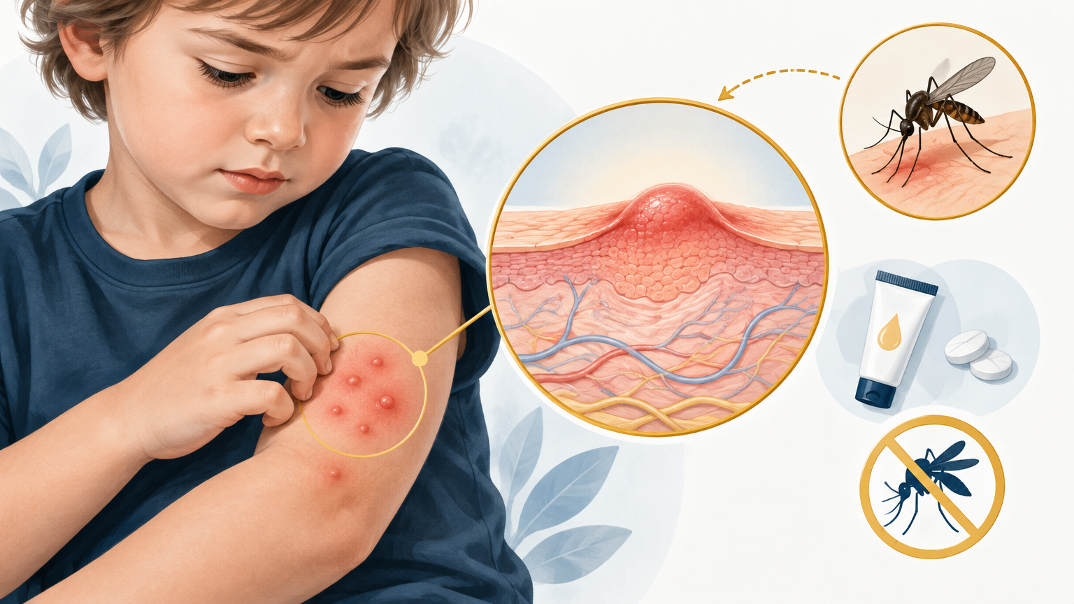صورة توضيحية عن Papular urticaria | الشرى الحطاطي — الجلدية والتجميل | فارماستان