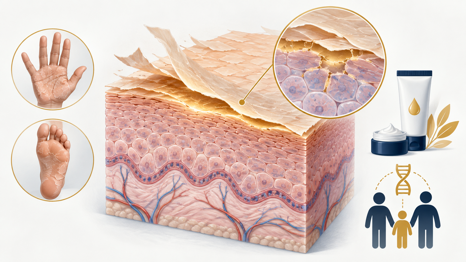 صورة توضيحية عن Peeling Skin Syndrome | متلازمة تقشر الجلد — الجلدية والتجميل | فارماستان