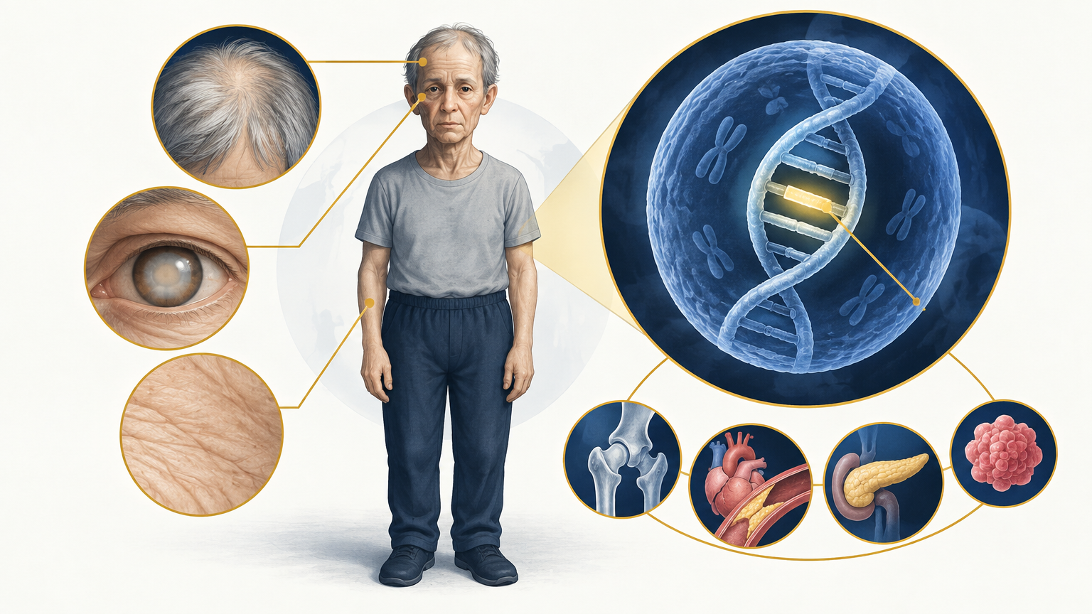 صورة توضيحية عن Werner syndrome | متلازمة ويرنر — الأمراض النادرة | فارماستان
